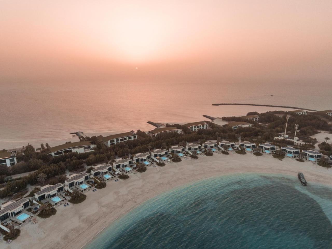 Nurai Island, Saadiyat Ξενοδοχείο Αμπού Ντάμπι Εξωτερικό φωτογραφία Aerial view of the resort