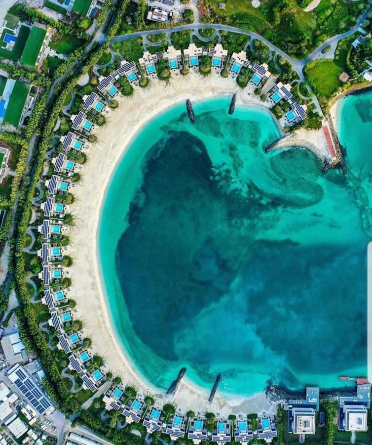 Nurai Island, Saadiyat Ξενοδοχείο Αμπού Ντάμπι Εξωτερικό φωτογραφία Aerial view of the resort